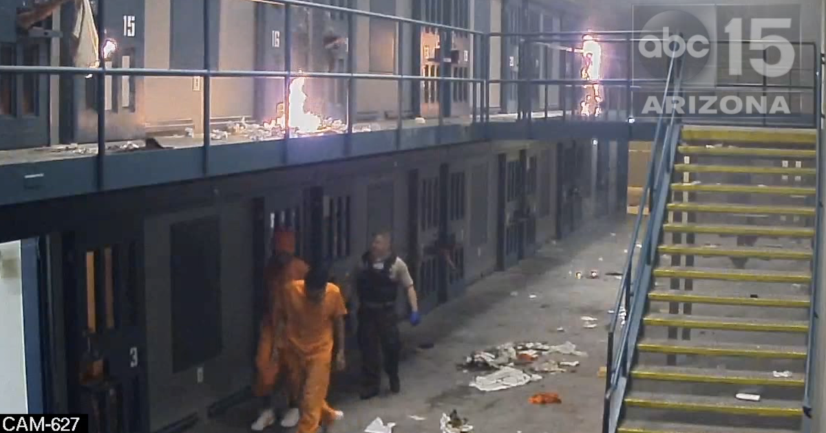 More mayhem at Lewis Prison New videos show inmates lighting fires